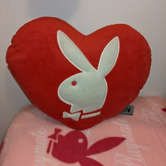 PLAYBOY Other - Sold Playboy heart pillow ❤️🐰